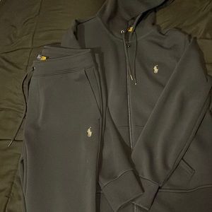 Men SMALL Polo matching joggers and zipup. negotiable.